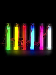 6" Glow Sticks - (Box of 50).