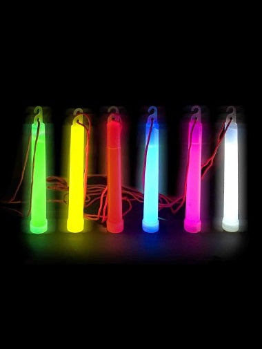 6" Glow Sticks - (Box of 50).