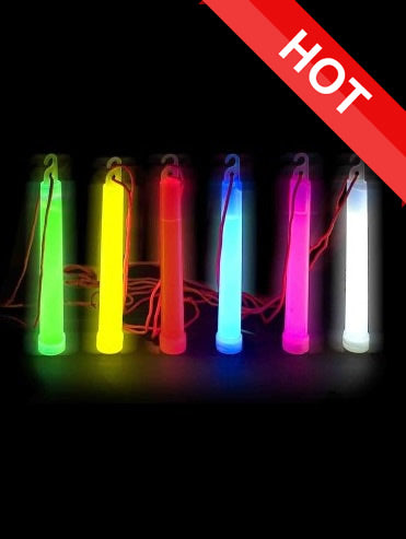 6" Glow Sticks - (Box of 50).