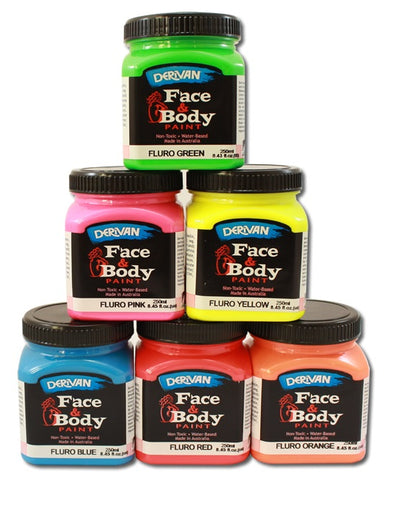 UV Face-Body Paint 250mL (Australian).